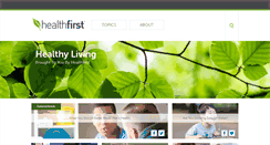 Desktop Screenshot of hfhealthyliving.org