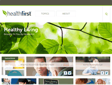 Tablet Screenshot of hfhealthyliving.org
